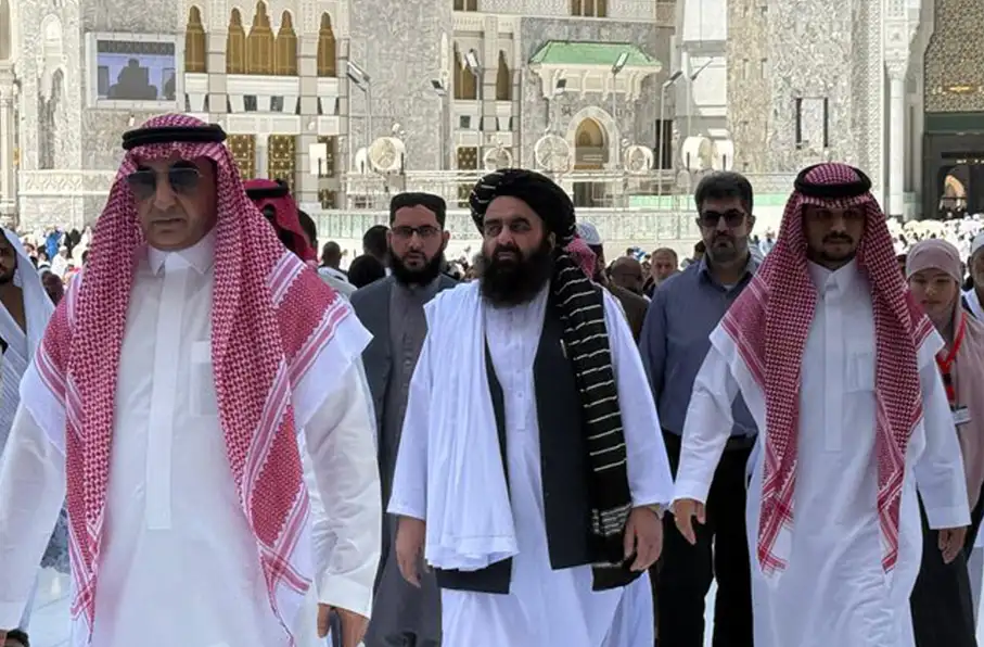 سفر رسمی وزیر خارجه طالبان به عربستان