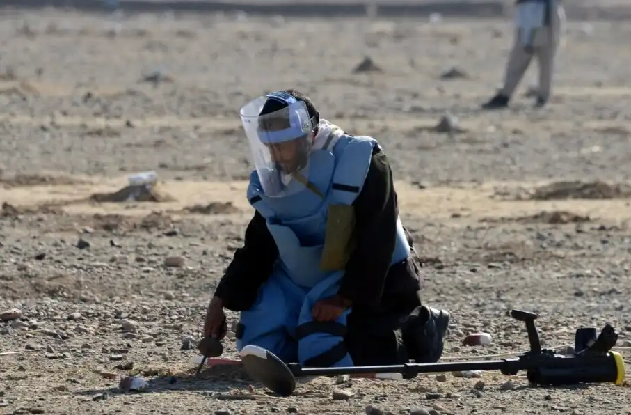 یوناما: افغانستان در صدر فهرست کشورهی دارای قربانیان مواد منفجره