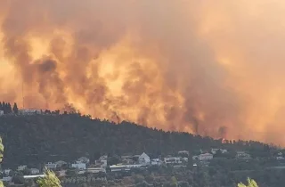 آتش‌سوزی بزرگ در سرزمین‌های اشغالی؛ طعم آتش به کام جشن‌های صهیونیست‌ها