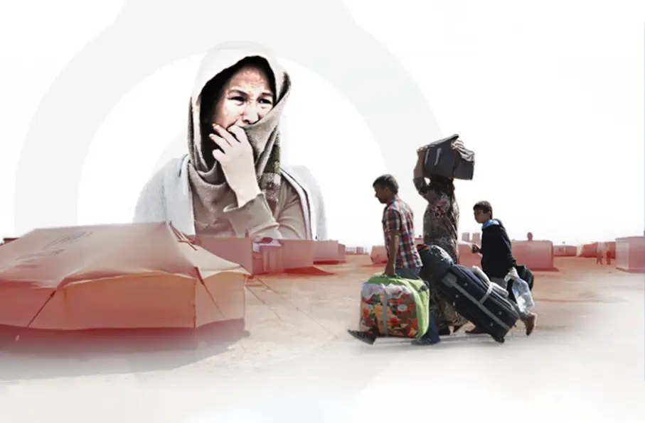 رکورد بیسابقه آوارگان داخلی در جهان