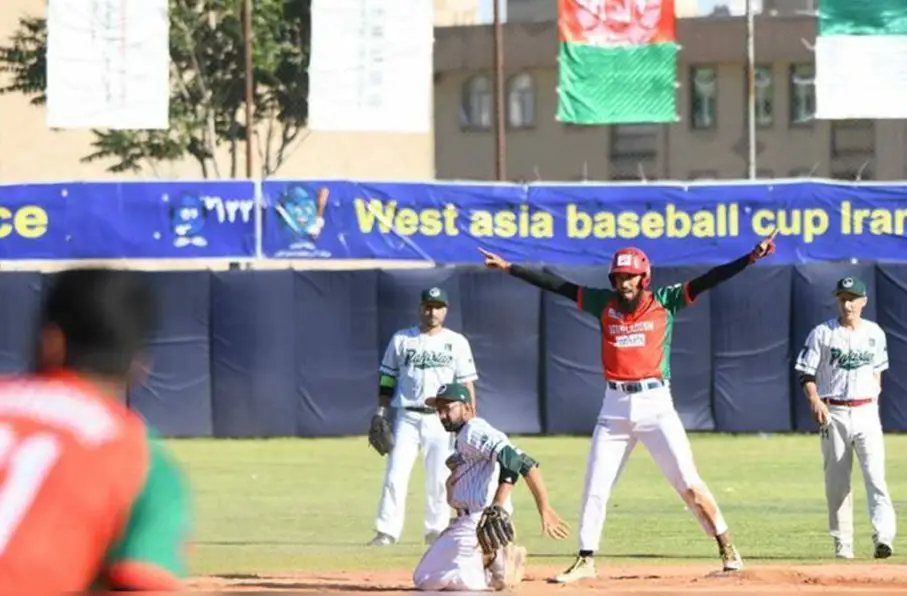 شکست نزدیک تیم بیسبال ملی افغانستان مقابل سریلانکا