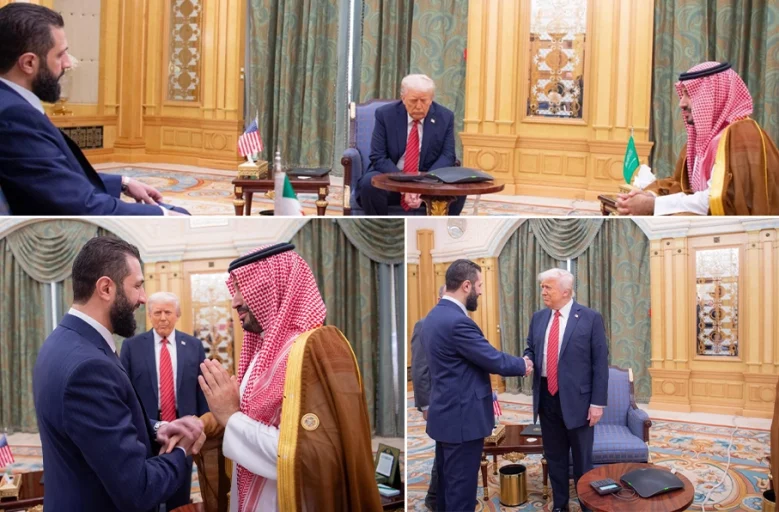 دیدار ترامپ و الجولانی در ریاض