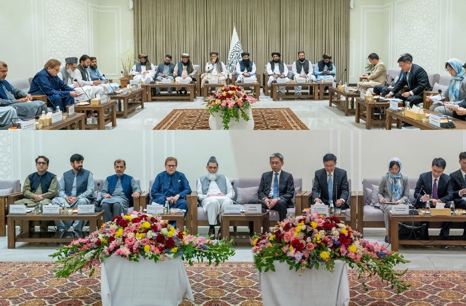 وزیر داخله طالبان: رشد سیاسی و اقتصادی منطقه نیازمند تفاهم و احترام متقابل است