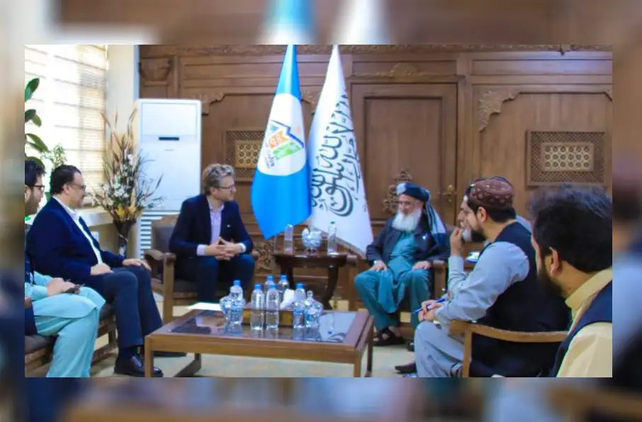 گفتگوی مقامات طالبان و بریتانیا برای توسعه اقتصادی و مبارزه با تغییرات اقلیمی