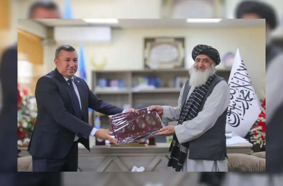 رایزنی طالبان و ترکمنستان برای توسعه خط آهن و زیرساختهای افغانستان