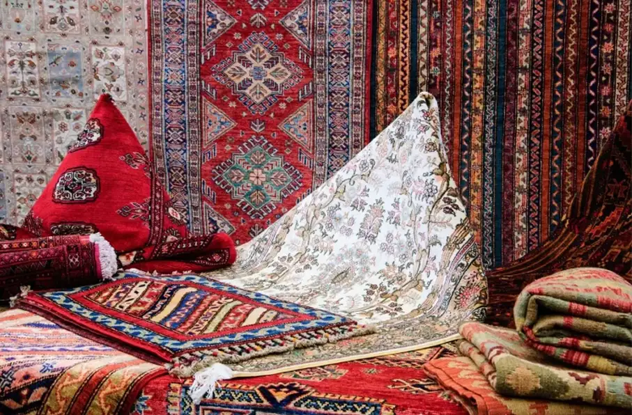 صادرات قالین ۱۵ میلیون دالری قالین افغانستان