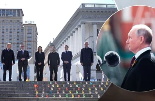 اخبار اوکراین؛ سفر رهبران اروپایی به کی یف برای حمایت از صلح