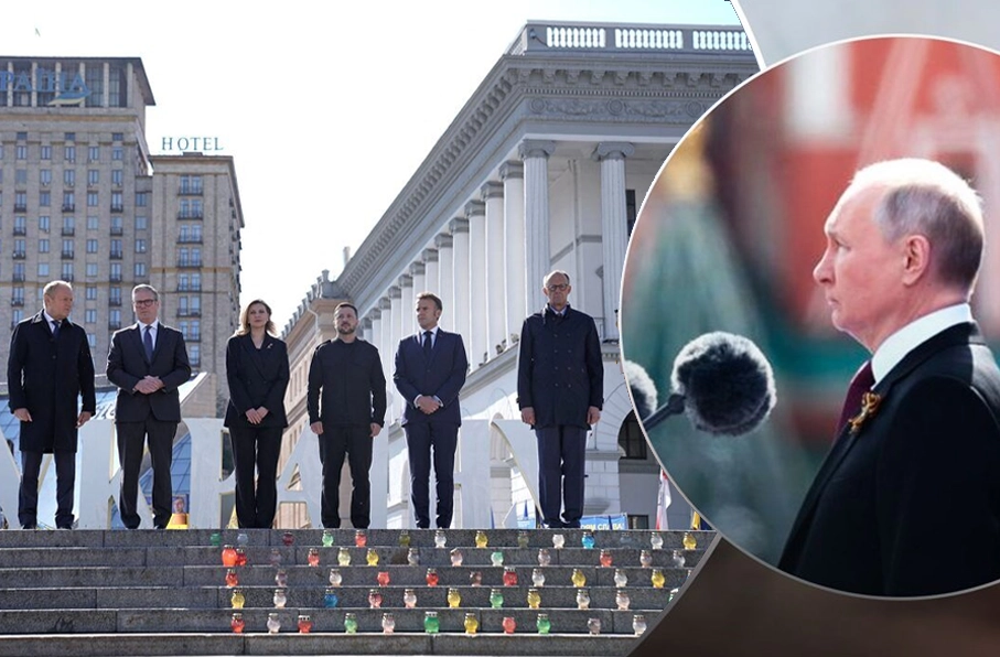 اخبار اوکراین؛ سفر رهبران اروپایی به کی یف برای حمایت از صلح