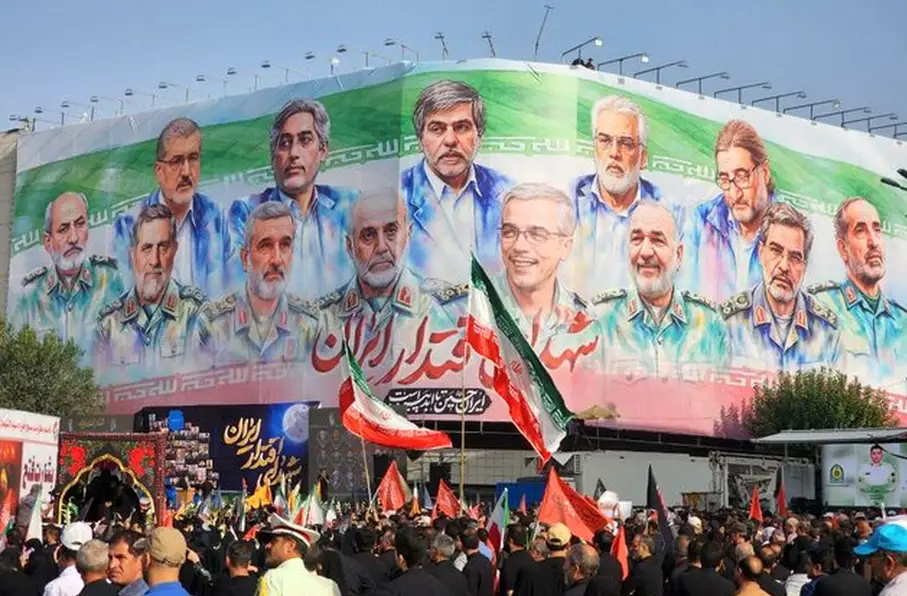 بازتاب گسترده جهانی مراسم تشییع شهدای اقتدار ملی ایران