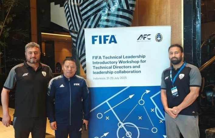 حضور نمایندگان افغانستان در کارگاه آموزشی فیفا در اندونیزیا