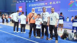 طه اسحاقی مدال طلای رقابت‌های آسیایی ووشو را برای افغانستان کسب کرد