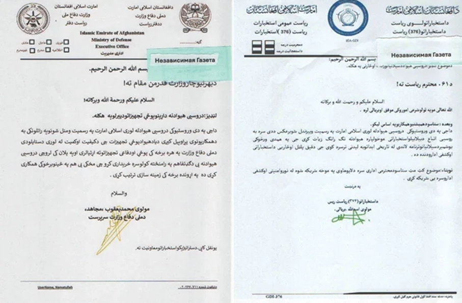 طالبان خواستار خرید تسلیحات نظامی از روسیه شد