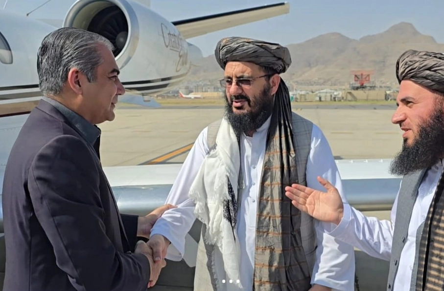 وزیر امور داخله پاکستان وارد کابل شد