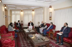 کرزی در دیدار با سفیر جاپان: تفاهم ملی راه صلح پایدار در افغانستان است