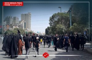 مراسم باشکوه راهپیمایی جاماندگان اربعین در مشهد؛ از دل مشهد تا آسمان کربلا