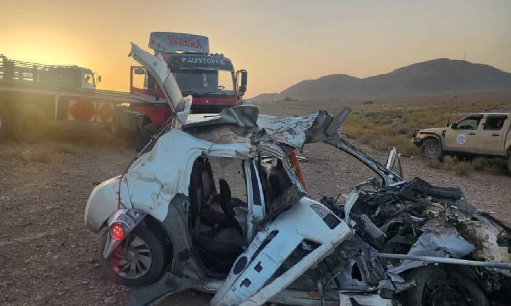 تصادف مرگبار در شاهراه قندهار-هرات؛ شش کشته و یک زخمی