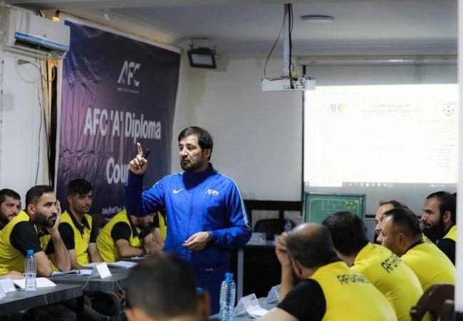 آغاز دور دوم مربیگری جواز دسته الف AFC در کابل