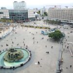 پناه‌جویان افغان در برلین خیمه اعتراضی برپا کردند