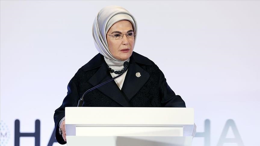 امینه اردوغان از ملانیا ترامپ خواست از کودکان غزه حمایت کند