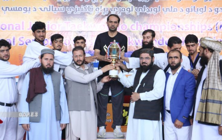 تیم کابل قهرمان رقابتهای انتخابی تکواندوی نوجوانان افغانستان شد