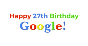 گوگل ۲۷ ساله شد!
