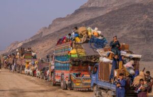 Afghan refugees from Pakistan