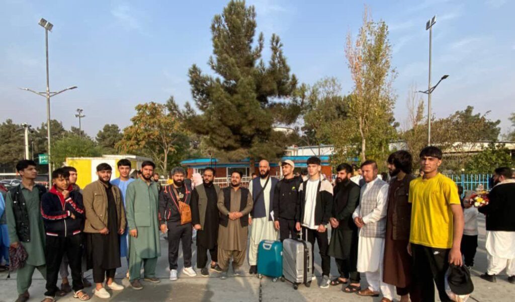 Afghan Youth Martial Arts Team...