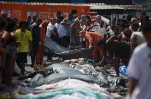 شمار قربانیان عملیات پولیس برازیل به ۱۳۲ نفر رسید