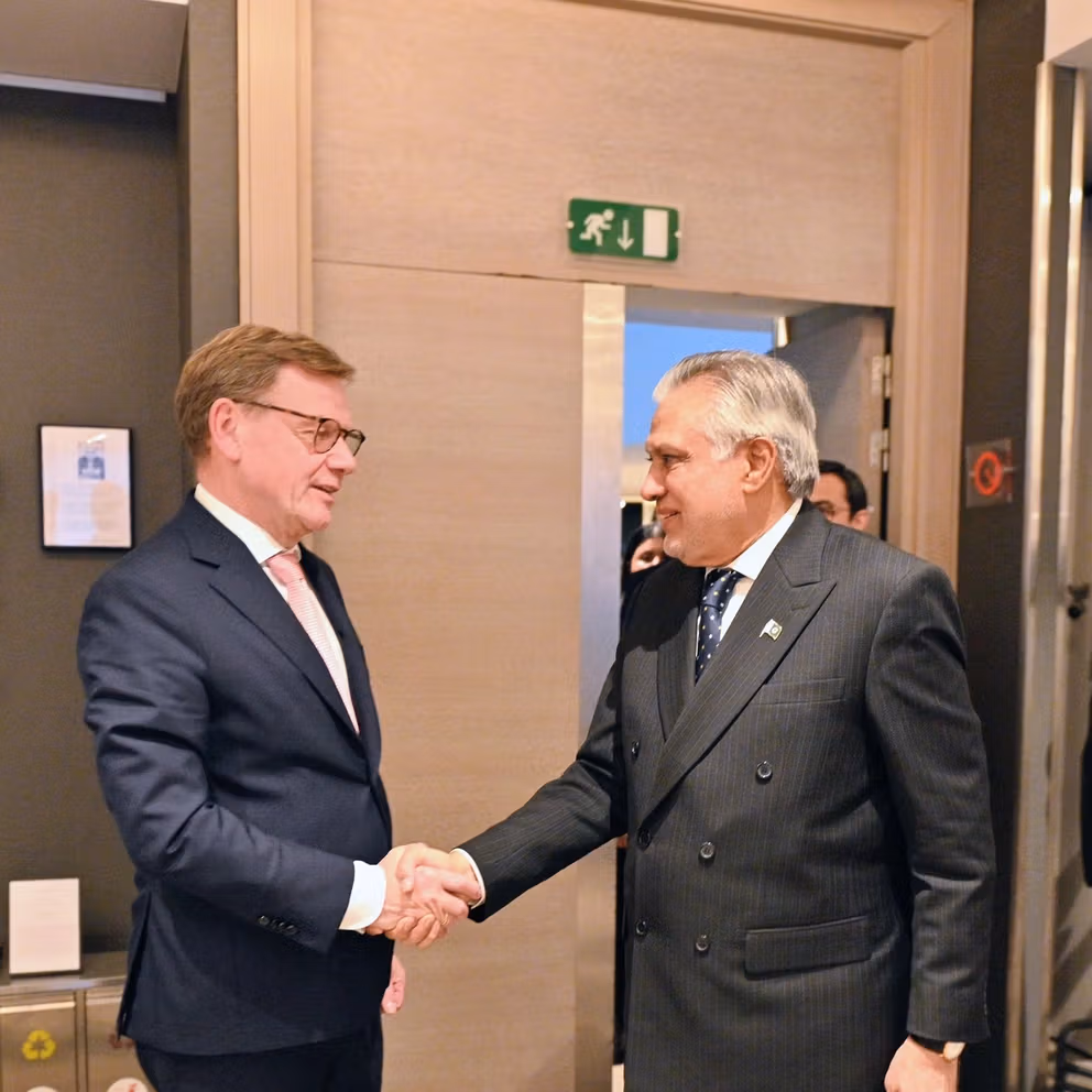 Foreign Ministers of Germany and Pakistan