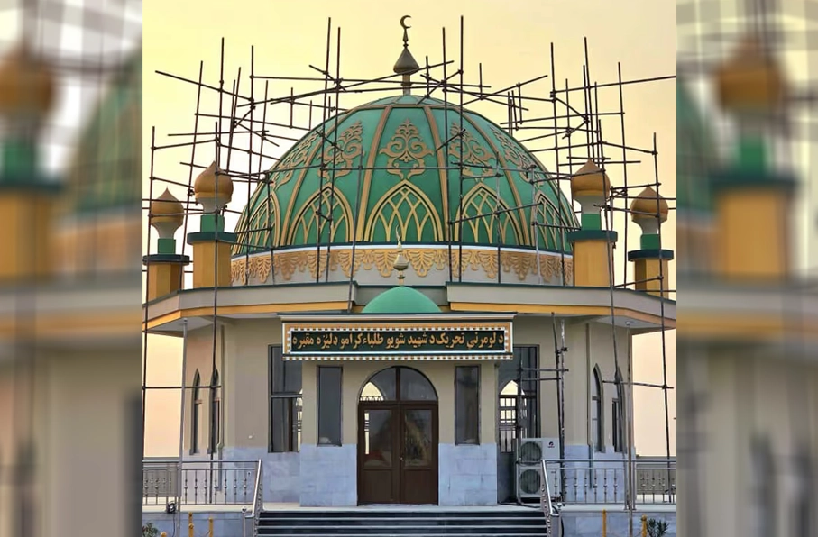 طالبان در بلخ برای اعضای خود بنای یادبود ساخت