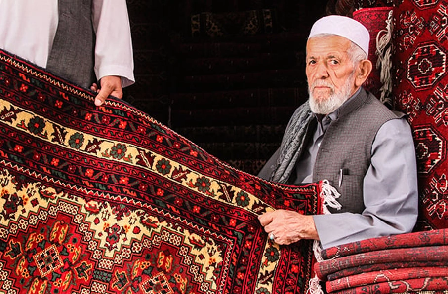 رشد چشمگیر بازار قالین های افغانستان در بازار های جهان