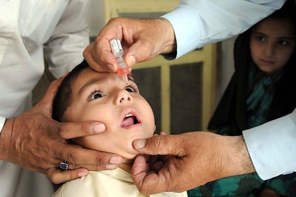 Polio vaccine in Afghanistan