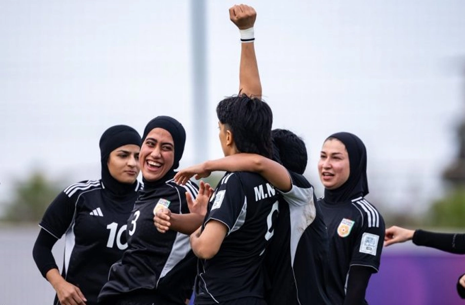 پیروزی تاریخی تیم ملی فوتبال زنان افغانستان در تورنمنت فیفا
