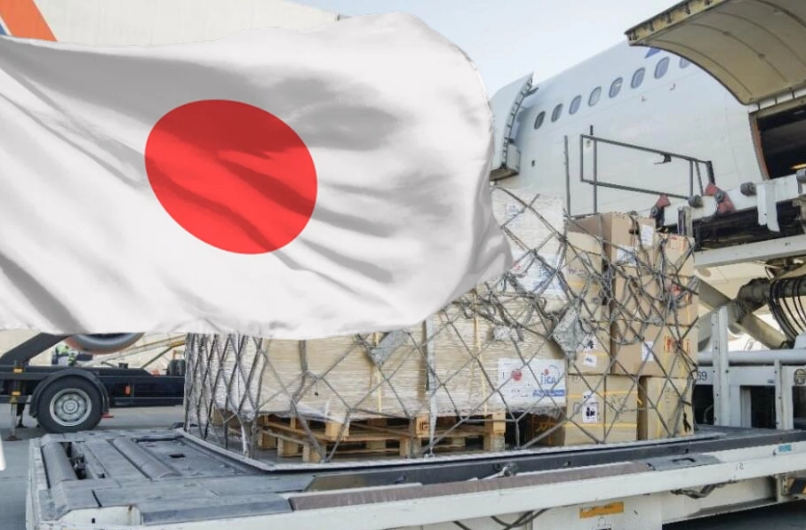 نخستین کمک‌های اضطراری جاپان برای زلزله‌زده‌گان شمال افغانستان وارد کابل شد