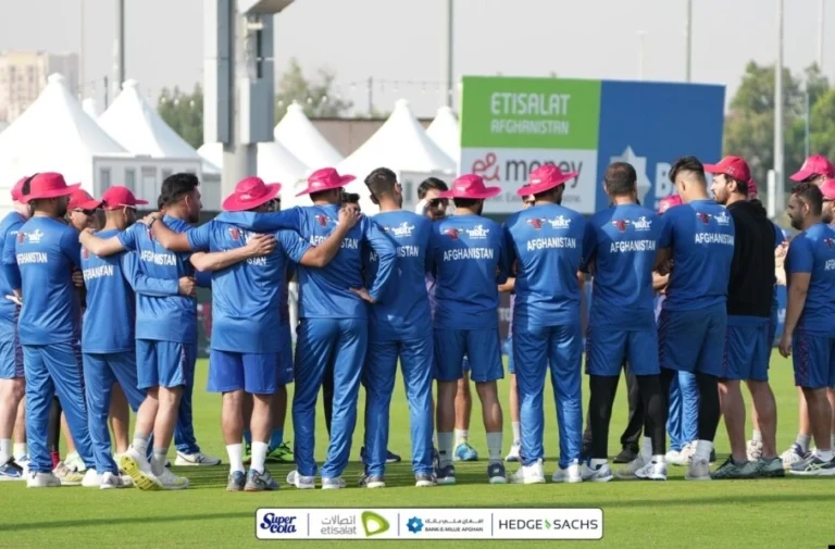 دیدار نهایی تیم ملی کریکت افغانستان با قطر