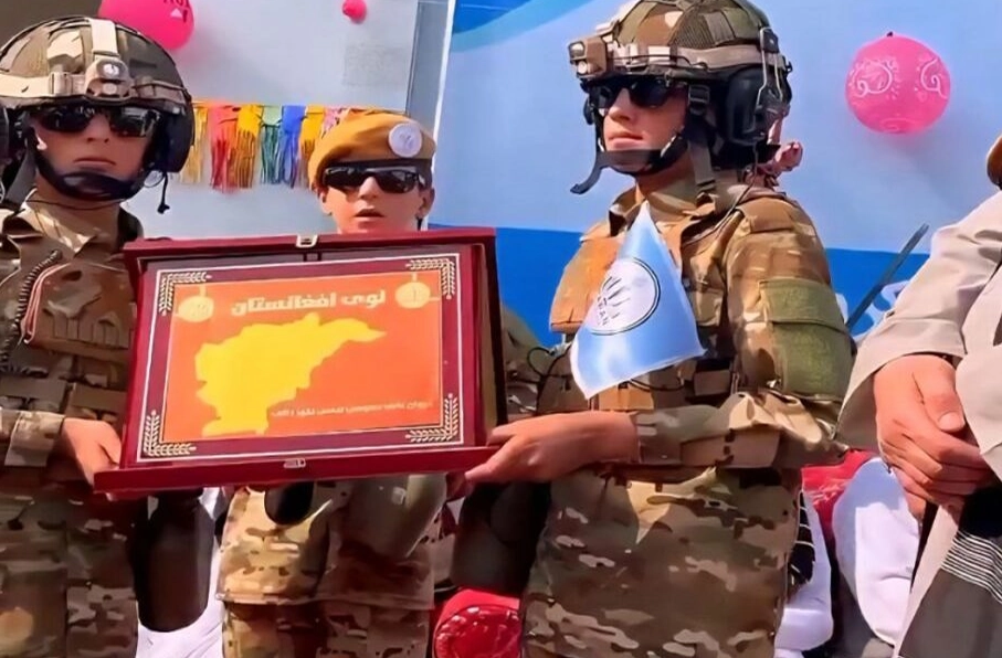 هشدار تازه طالبان به پاکستان با رونمایی از نقشه «لوی افغانستان»