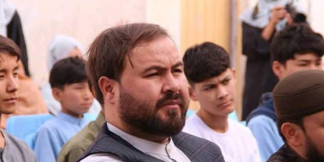 بازداشت سید سکندر حسینی بامداد، شاعر و فعال فرهنگی، توسط طالبان در بلخ