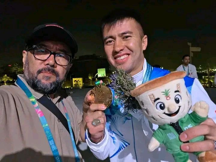 محمدیوسف جهانگیر نخستین طلای افغانستان را در بازیهای همبستگی اسلامی گرفت