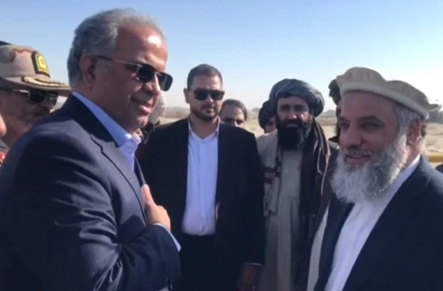 سفر وزیر صنعت و تجارت طالبان به سیستان و بلوچستان ایران