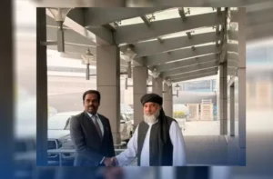 وزیر تجارت طالبان در دهلی نو