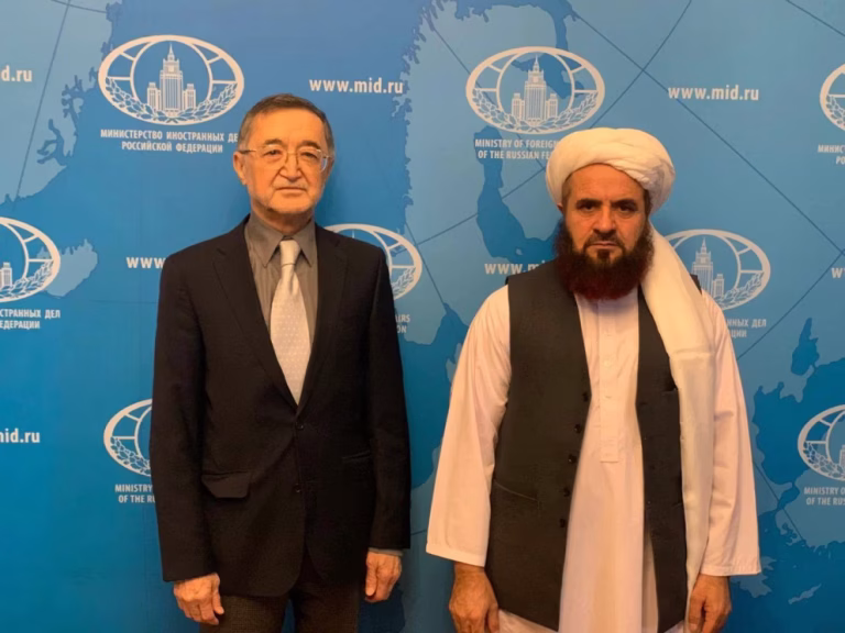 گفگتوی مقامات طالبان و روسیه درباره نقش افغانستان در تعاملات منطقه‌ای