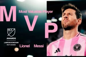 لیونل مسی برای دومین سال پیاپی پادشاه MLS شد