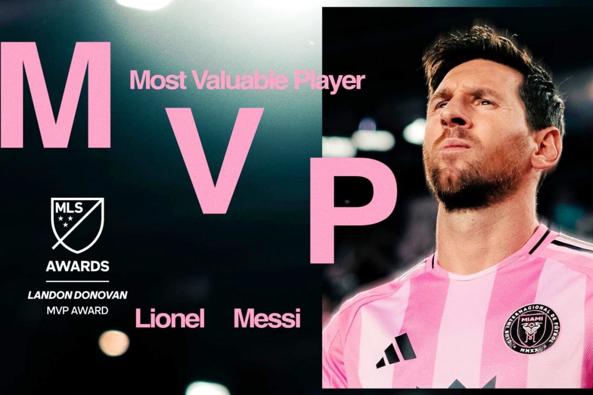 لیونل مسی برای دومین سال پیاپی پادشاه MLS شد