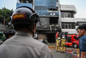 آتش‌سوزی در جاکارتا جان ۲۲ تن را گرفت