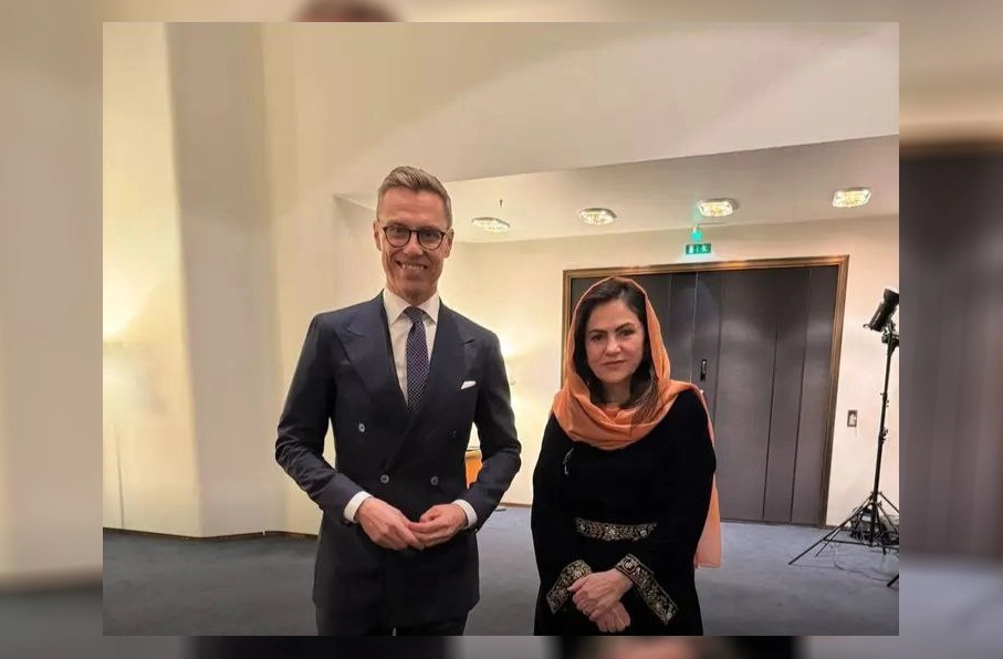 گفتگوی فوزیه کوفی و رئیسجمهور فنلند درباره وضعیت زنان در افغانستان
