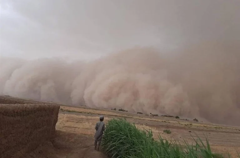 هشدار سارمان درباره افزایش ۲۰ درصدی توفان‌های شن در افغانستان
