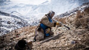 افغانستان در میان سه کشور با بیشترین قربانیان ماین در جهان