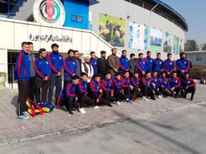 اردوی تدارکاتی تیم زیر ۱۹ سال کریکت افغانستان پیش از جام جهانی