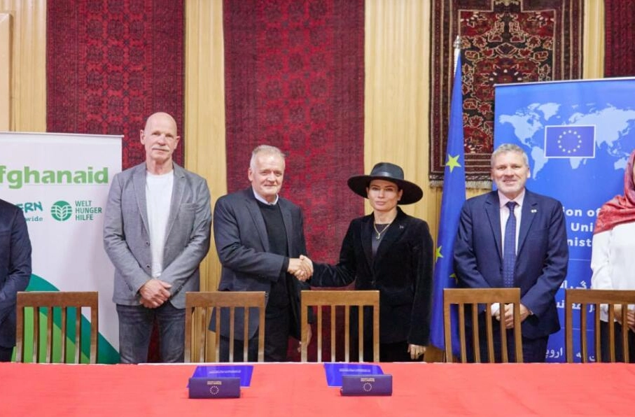 حمایت اتحادیه اروپا از جوامع روستایی افغانستان