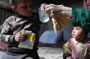 کودکان افغان قربانی خشکسالی و فقر